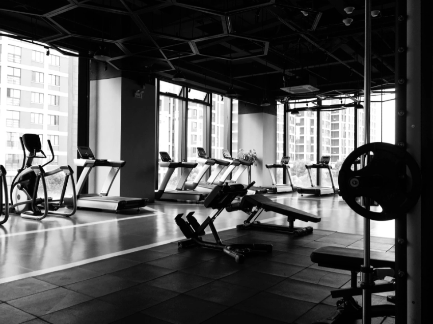 binnenkant van een sportschool